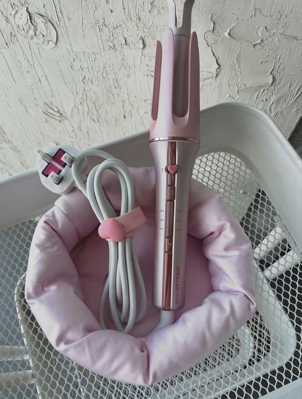 دستگاه کرلی صورتی شیگلم اصلی SHEGLAM مدل Cupid’s Charm