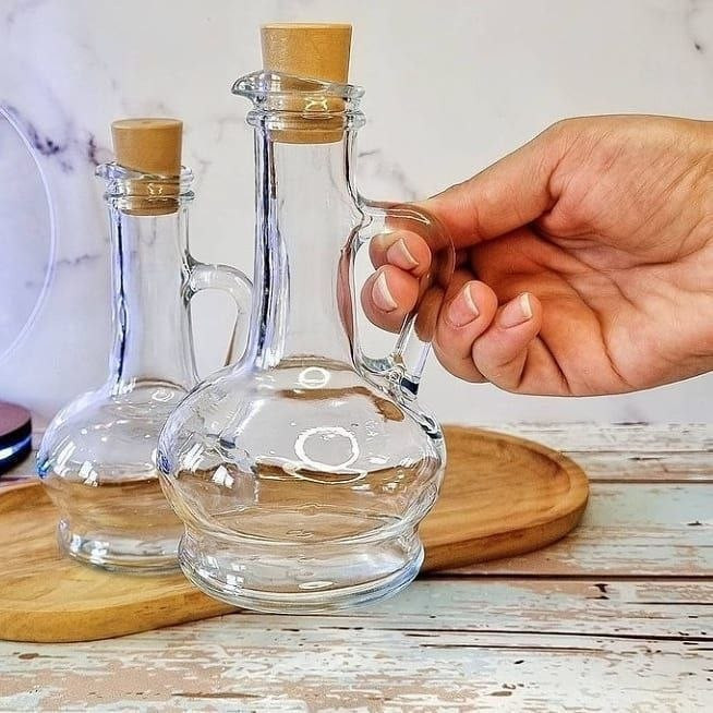 ظرف روغن و آبلیمو جفتی برند paşabahçe پاشاباغچه