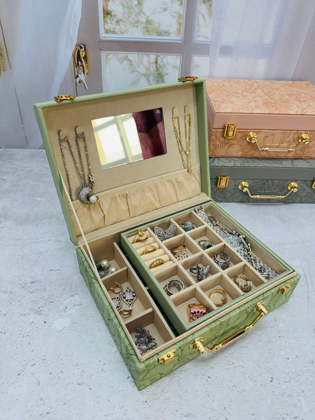 جعبه جواهرات چمدانی