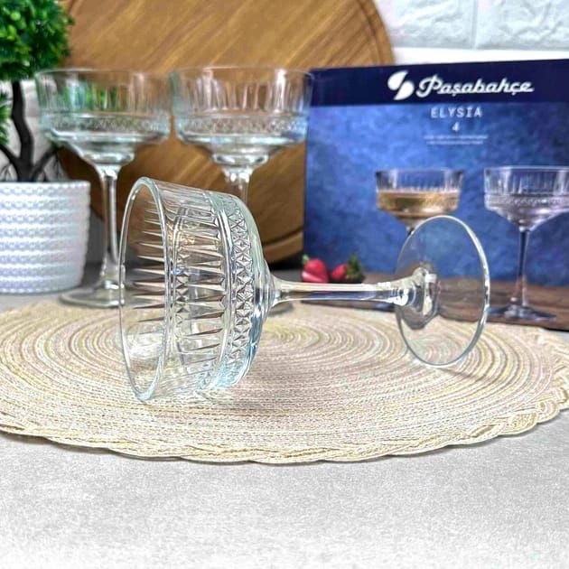 بستنی خوری پایه بلند طرح الیسا برند PAŞABAHÇE