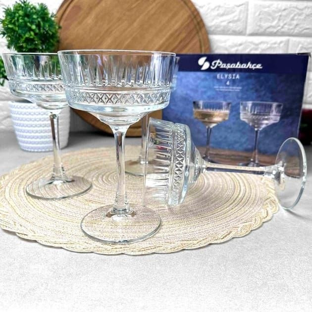 بستنی خوری پایه بلند طرح الیسا برند PAŞABAHÇE