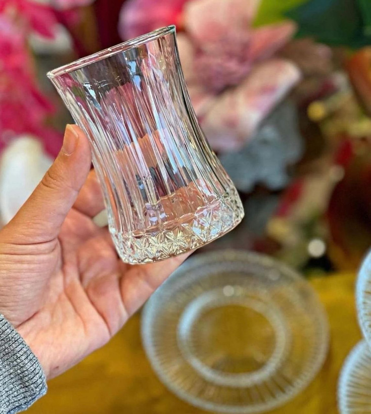 استکان و نعلبکی در دو طرح ELYSIA و DANTEL برند PAŞABAHÇE