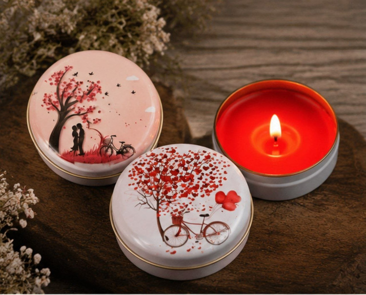 شمع معطر قوطی فلزی