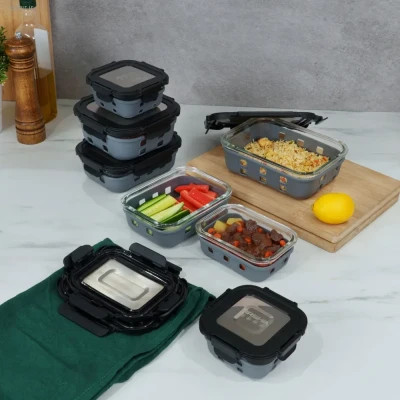 سرویس ظروف شیشه ای ۱۴ پارچه عرشیا Arshia مدل FC112-3677