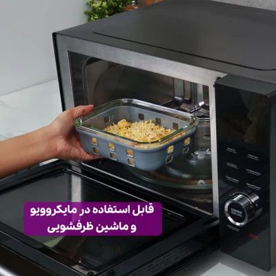 سرویس ظروف شیشه ای ۱۴ پارچه عرشیا Arshia مدل FC112-3677
