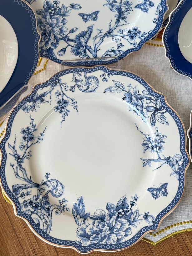 سرویس غذا خوری ۲۴ پارچه طرح BLUE LIFE برند MISS BETTY