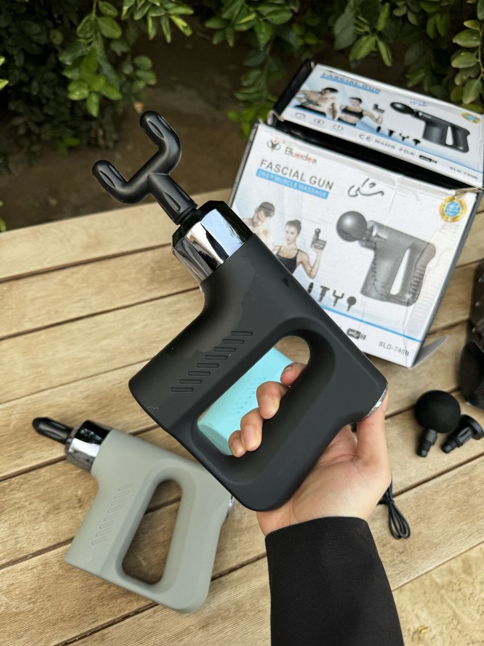 ماساژور تفنگی مدل BLD-740B برند BLUEIDEA