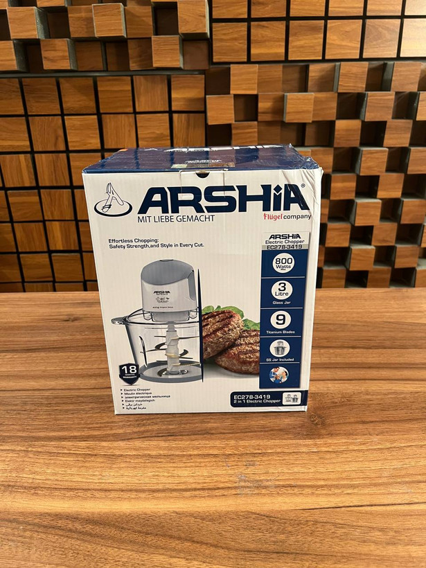 خردکن 3 لیتری دو کاسه عرشیا ARSHIA مدل 3420 - EC278 - 3419 / EC278