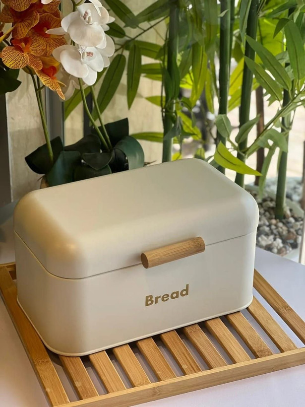جانونی فلزی دسته بامبو bread