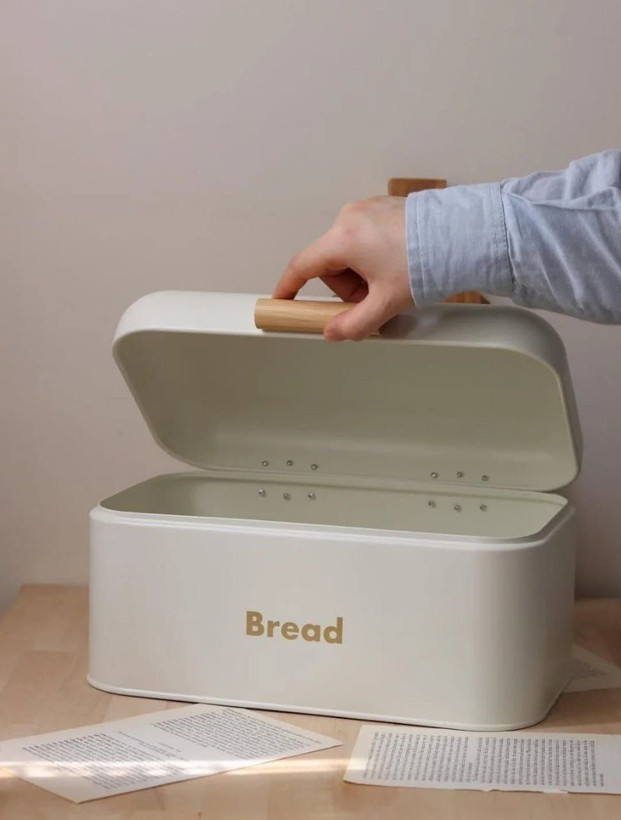 جانونی فلزی دسته بامبو bread