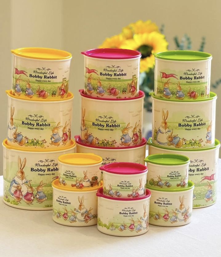 ست ۵ تکه فریزری و ماکروفری BOBYY RABBIT