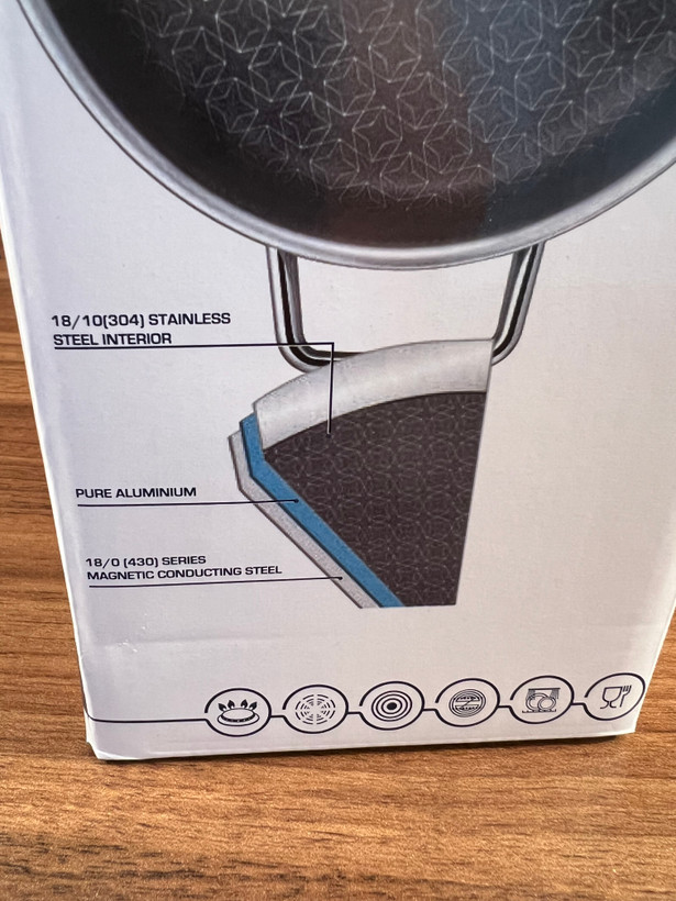 سرویس قابلمه 9 پارچه استیل کف لیزری عرشیا ARSHIA مدل SS050-3543