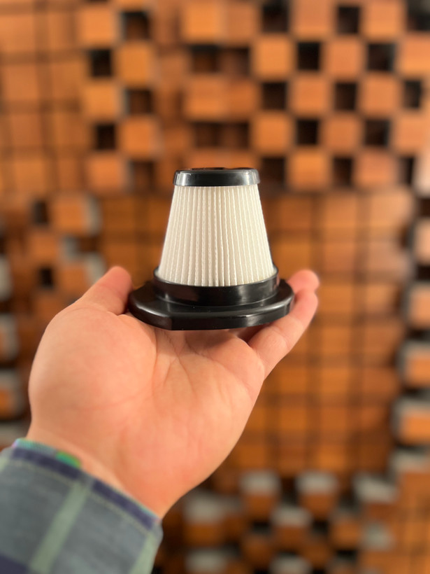 جارو پرتابل تی دار مشکی عرشیا با فیلتر و پد طی اضافه مدل VC112-3891