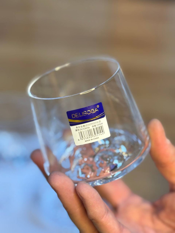 نیم لیوان کوه یخ برند Deli glass