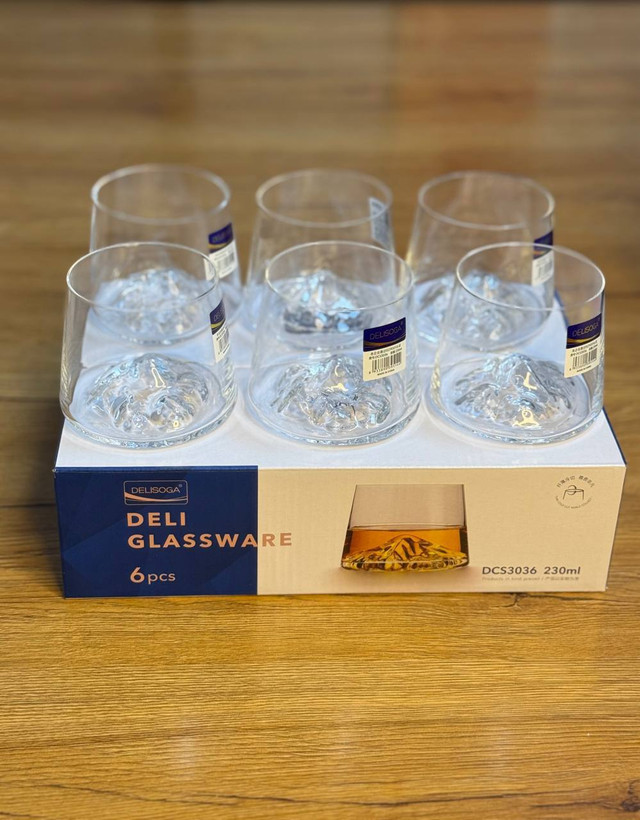 نیم لیوان کوه یخ برند Deli glass